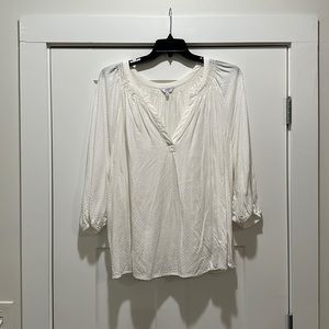 Women’s Plus size 4X white blouse